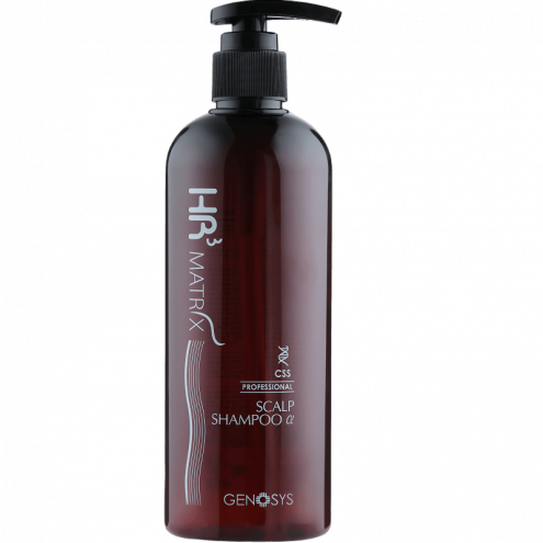 GENOSYS HR3 MATRIX Scalp and Hair Shampoo, 300 ml